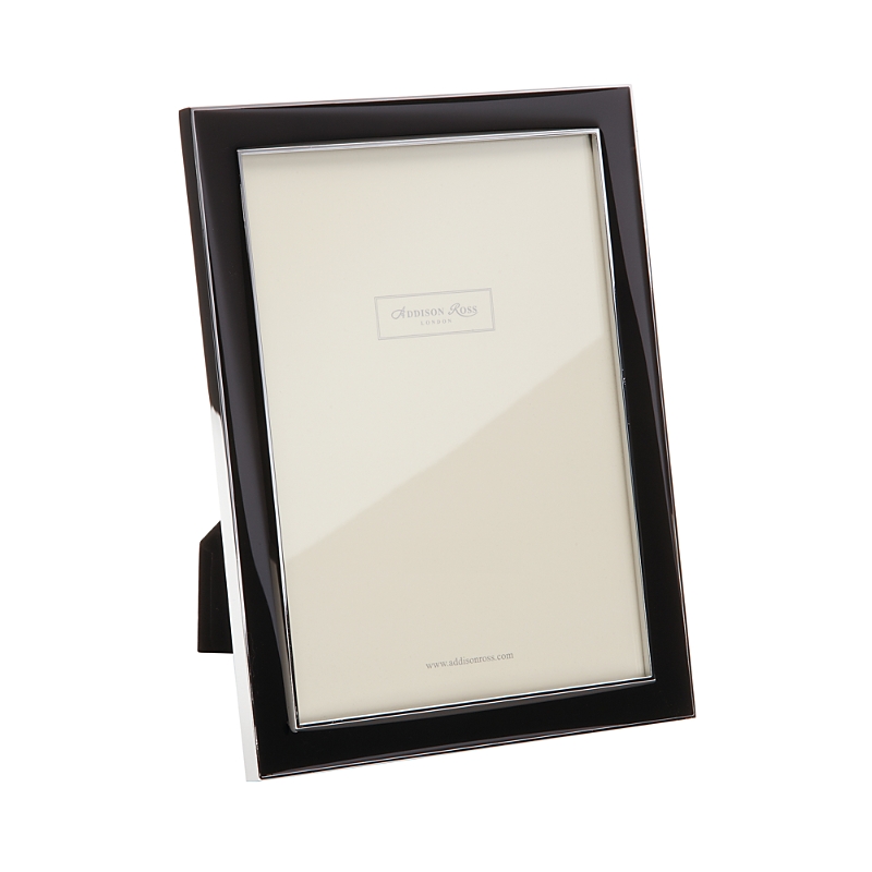 Addison Ross Enamel Frame, 5 X 7 In Black