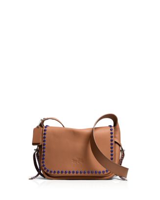 COACH Rivets Dakotah Crossbody in Calf Leather | Bloomingdale's