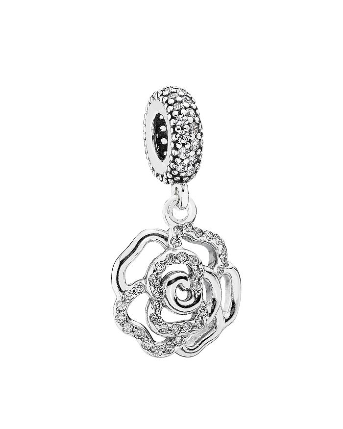 Pandora Moments Collection Sterling Silver & Cubic Zirconia Shimmering ...
