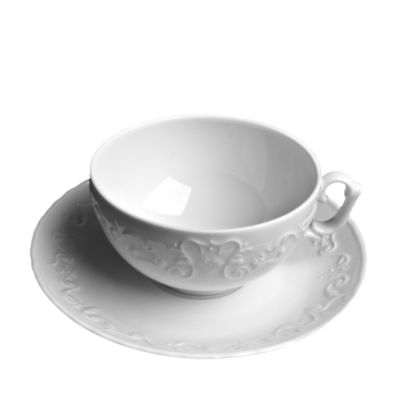 Simply Anna White Tea Saucer