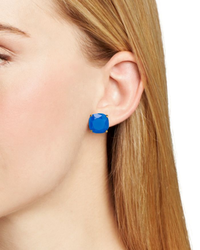 Small Square Stud Earrings