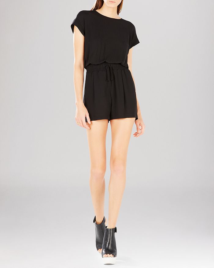 Combinaison Short BCBG Max Azria Shadow Blue - Taille S Neuf Avec étiquettes - Modèle Angella