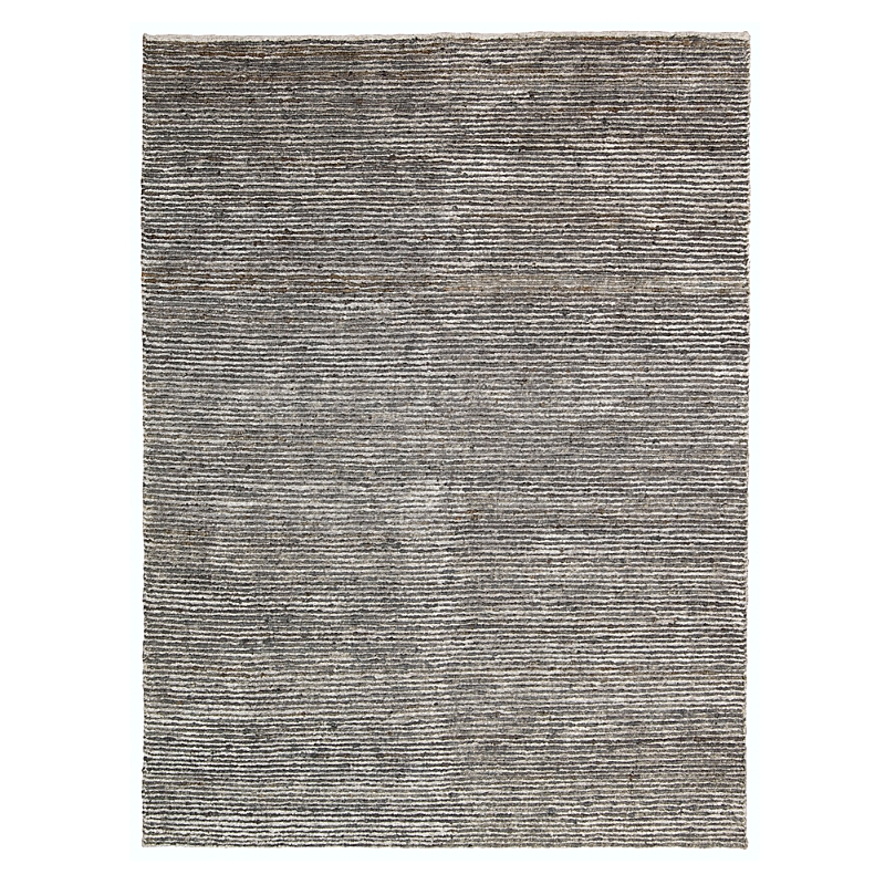 Calvin Klein Mesa Collection Area Rug, 4' X 6' In Hematite