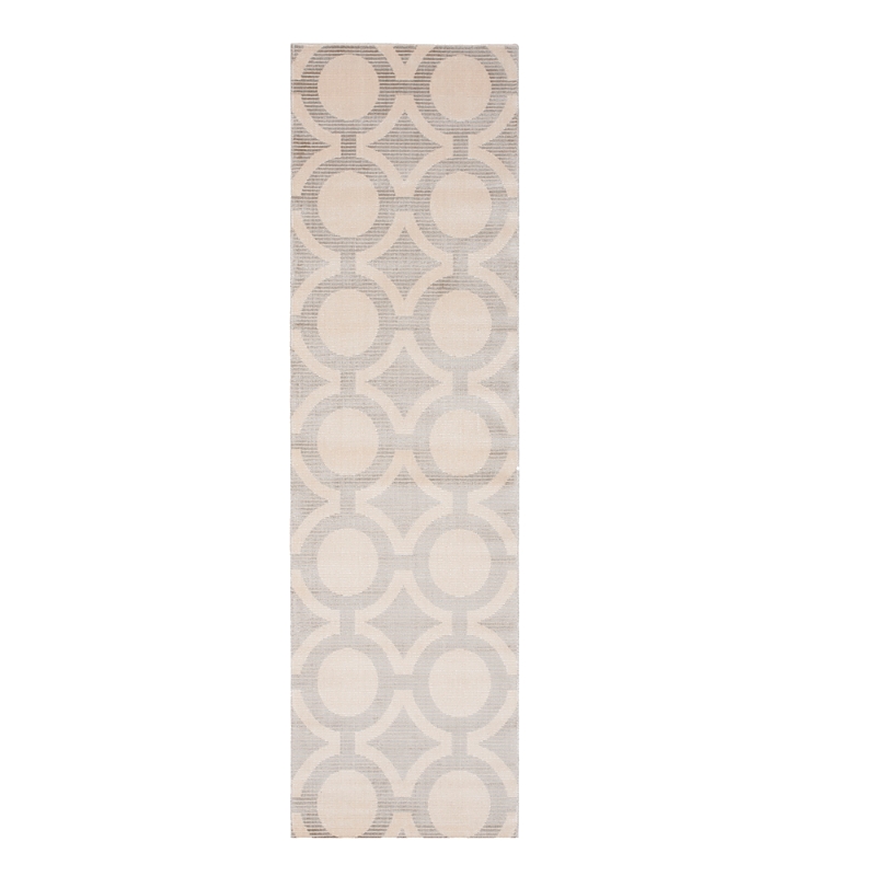 Nourison Luminance Lum01 Collection Area Rug, 2'3 X 8' In Cream Grey