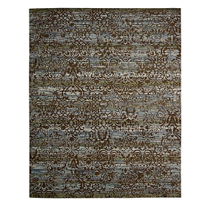 Nourison Rhapsody Rh009 Collection Area Rug, 5'6 X 8' In Brown