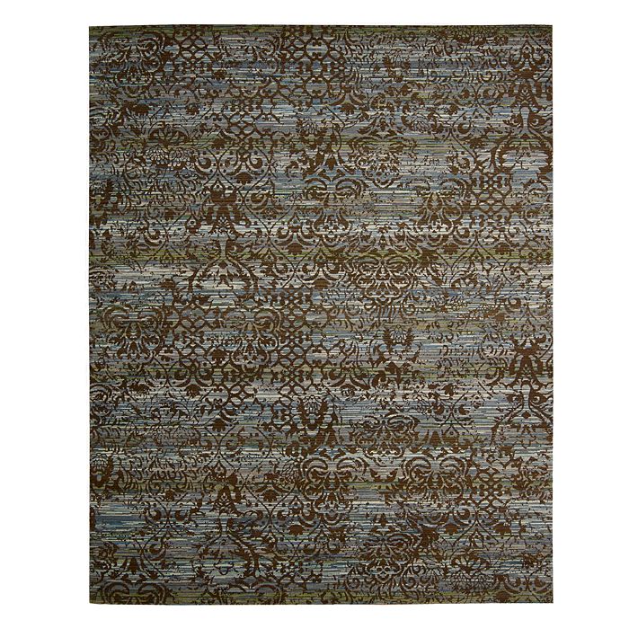 Nourison Rhapsody Rh009 Collection Area Rug, 7'9 X 9'9 In Brown