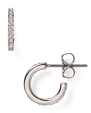 Nadri Pave Hoop Earrings Nadri Pave Hoop Earrings