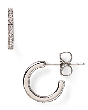 Nadri Pave Hoop Earrings