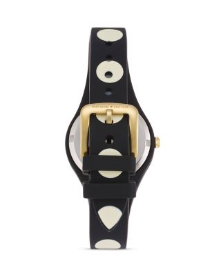 Kate Spade Black Stripe Rumsey Watch Kate Spade Rumsey Polka Dot Watch Black Wristwatch Battery  main image 2