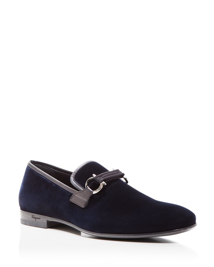 Salvatore Ferragamo Men s Party Velvet Loafers Bloomingdale s