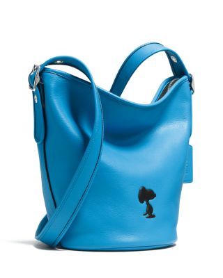 COACH X Peanuts Bleecker Woodstock Mini Duffel in Leather