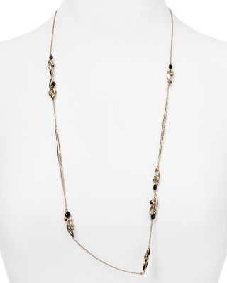 Alexis Bittar - Miss Havisham Crystal Station Long Necklace, 32" - Exclusive
