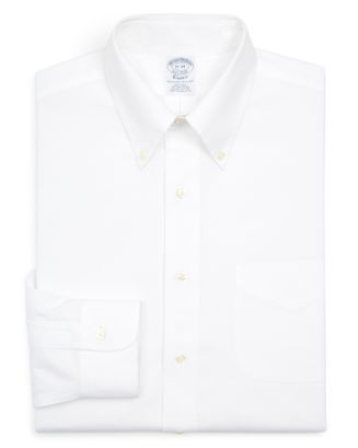 Brooks Brothers Basic Solid Non-Iron Dress Shirt | Bloomingdale's