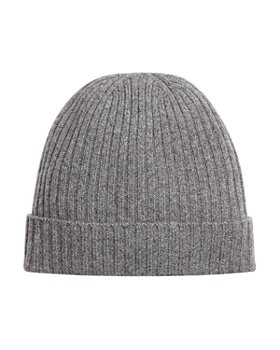 The Men's Store at Bloomingdale's - Ribbed Cashmere Cuff Hat - 100% Exclusive