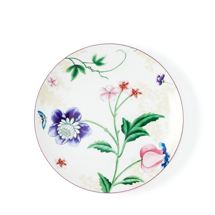Bernardaud Favorita Coupe Salad Plate In Floral