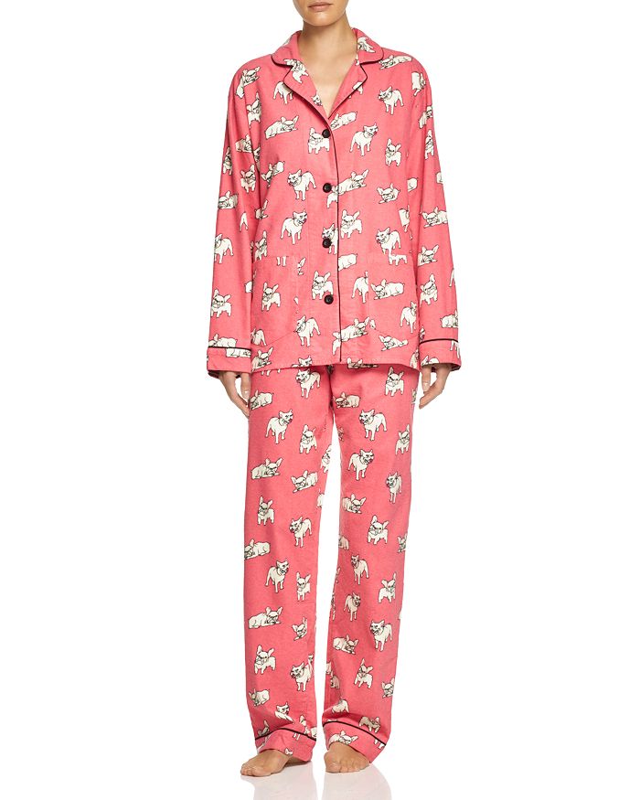 PJ Salvage French Bulldog Pajama Set
