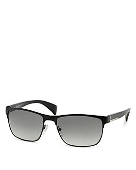 Prada - Men's McNamara Rectangle Sunglasses, 58mm