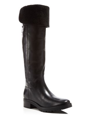 tall fold over boots