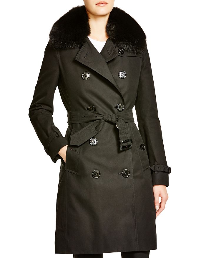 Burberry Fur Collar Coat Best Sale | bellvalefarms.com