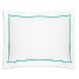 Matouk Mayfair Standard Sham In Aquamarine