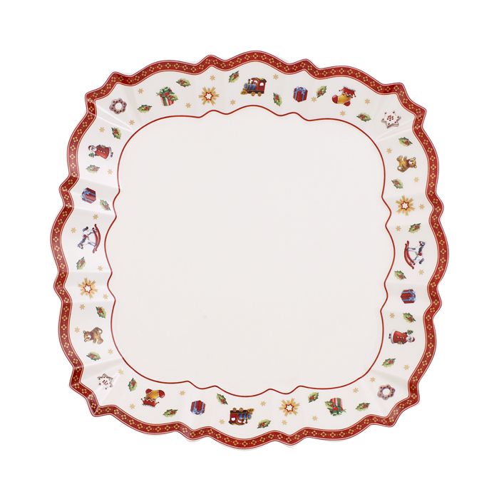 Villeroy & Boch Toy's Delight Square Dinner/brunch Plate In Multi