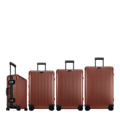 Rimowa Topas Copper Luggage Collection 