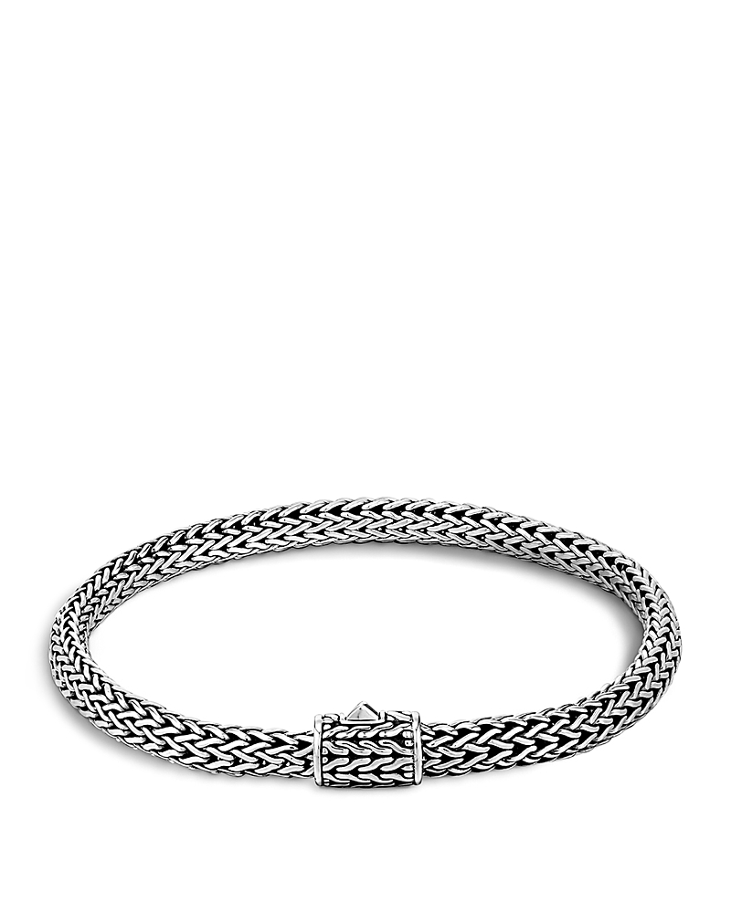 John Hardy Classic Chain Sterling Silver Extra Small Bracelet In Silver