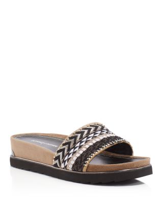 donald pliner slide sandal