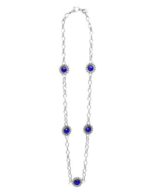 LAGOS Lapis Doublet Necklace, 20"