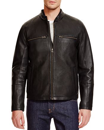 Cole Haan Leather Two-In-One Jacket | Bloomingdale's