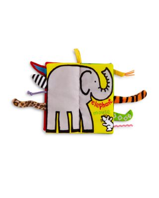 Jungly Tails Fabric Book - Ages 0+