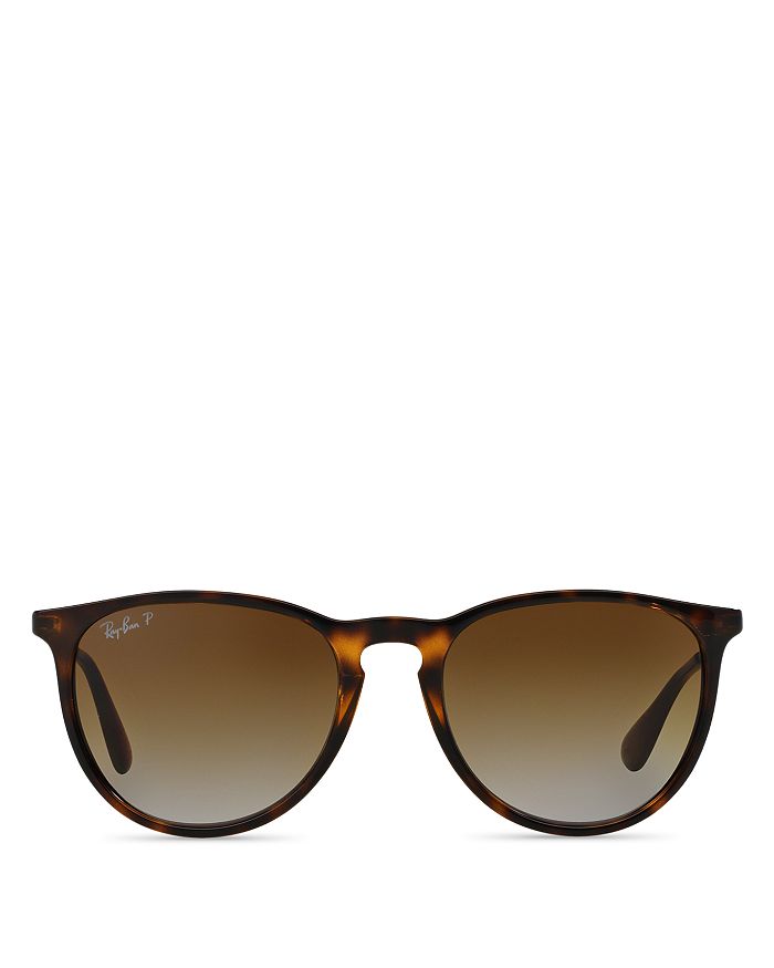 Ray-Ban Erica Polarized Classic Round Sunglasses, 54mm | Bloomingdale's