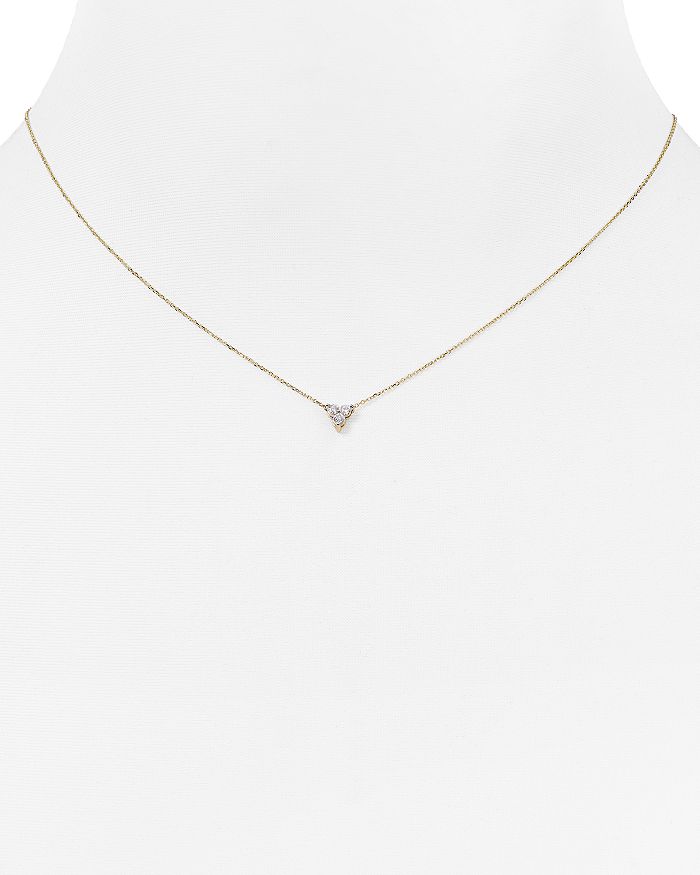 Adina Reyter Diamond Cluster Necklace, 15 In Gold