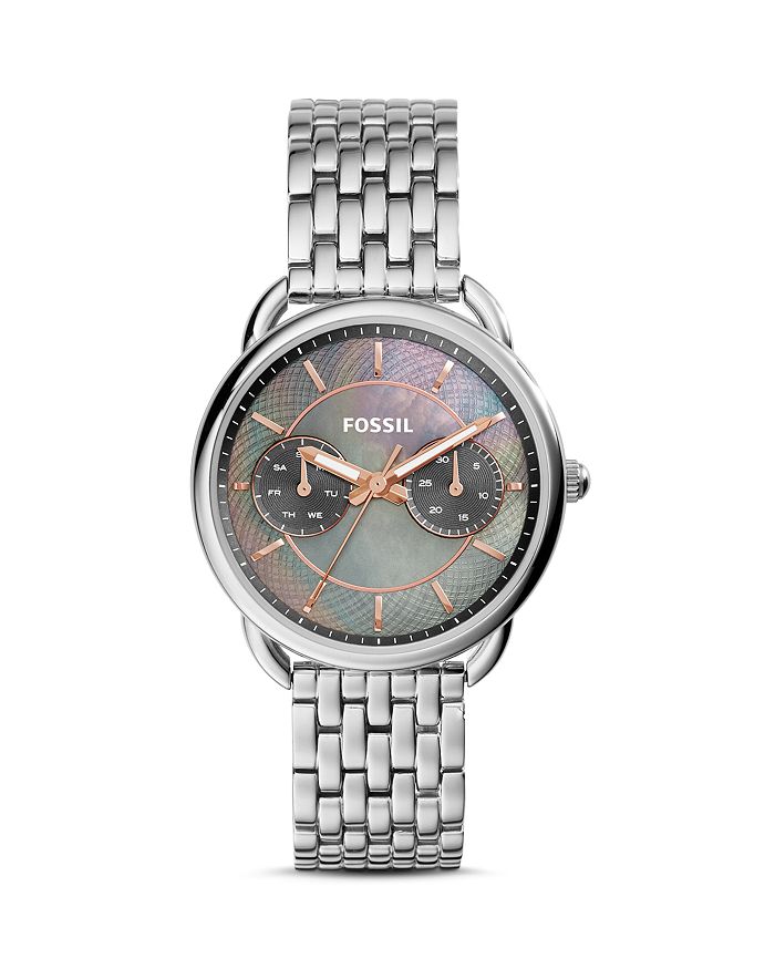 Fossil mother of sales pearl dial watch