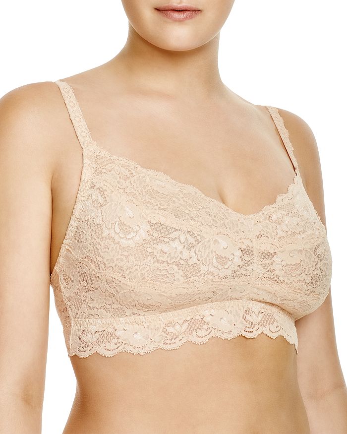 Shop Cosabella Plus Never Say Never Sweetie Soft Bra In Blush