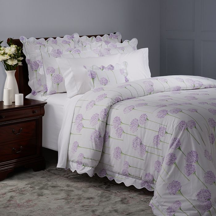 Matouk Lulu Dk For  Charlotte Standard Sham In Lavender