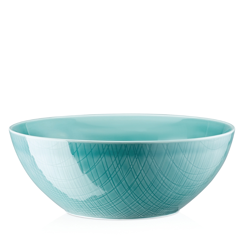 Rosenthal Mesh Salad/serve Bowl In Aqua