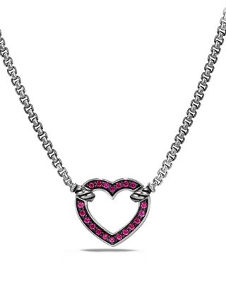 david yurman pink sapphire necklace