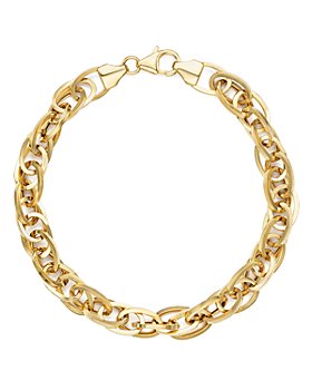 Rolo Round / Oval Link Chain Strap - Gold Luxury Strap for Purses