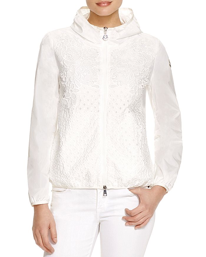 Moncler Vive Eyelet Bomber Jacket Bloomingdale s