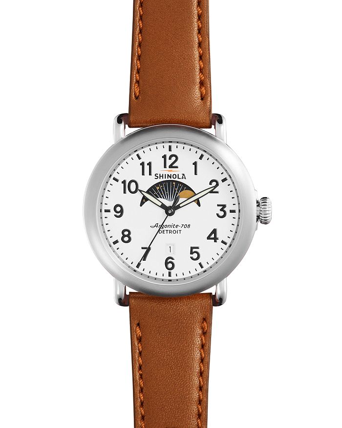 Shinola The Runwell Moon Phase Dial Watch 41mm Bloomingdale s