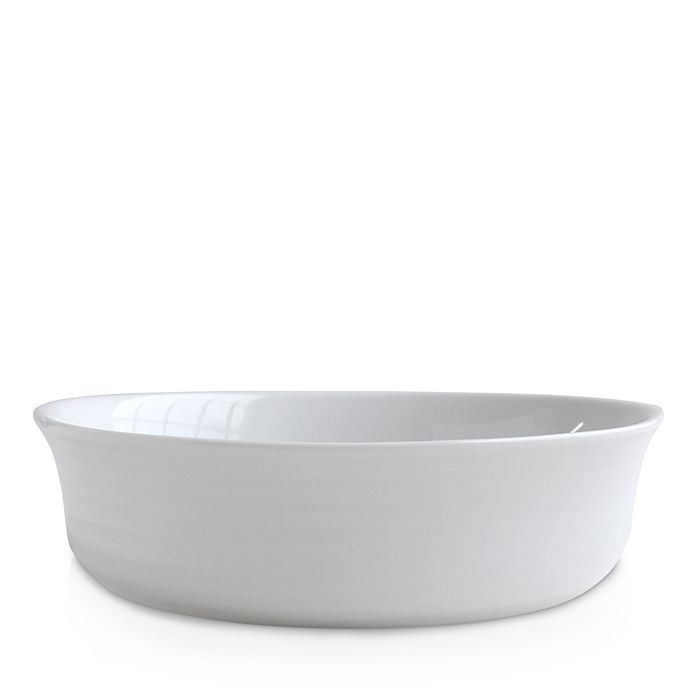 Bernardaud Origine Round Casserole Dish In White