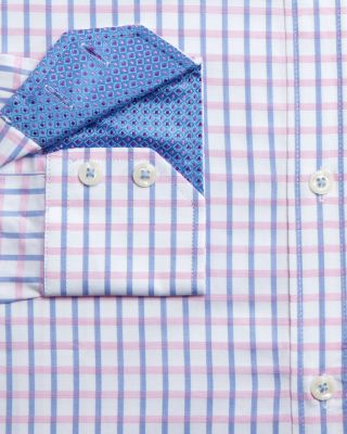 English Laundry Check Classic Fit Button-Down Dress Shirt - Compare at  $98.50 | Bloomingdale's The Outlet Store