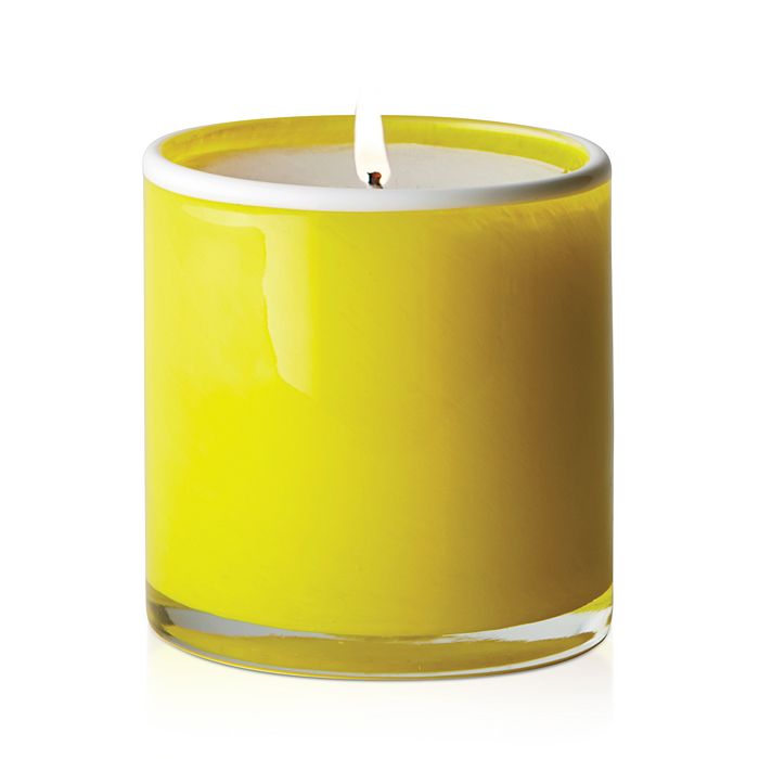 Shop Lafco White Grapefruit Signature Candle, 15.5 Oz. In Yellow