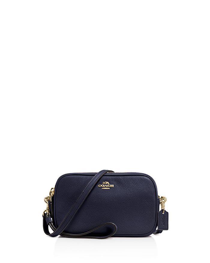 COACH Crossbody Clutch in Pebble Leather Bloomingdale s