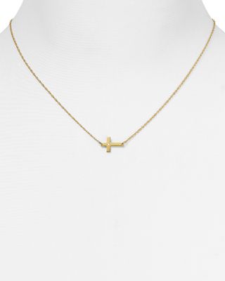 jennifer zeuner cross necklace