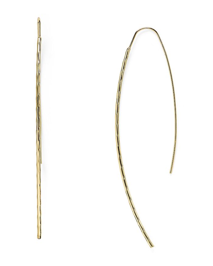 Aqua Desi Hammered Threader Earrings - 100% Exclusive In Gold