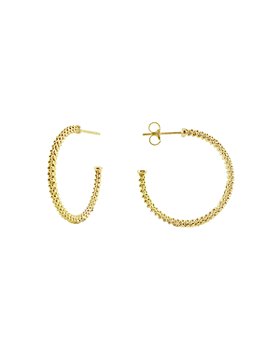 LAGOS - LAGOS 18K Gold Hoop Earrings