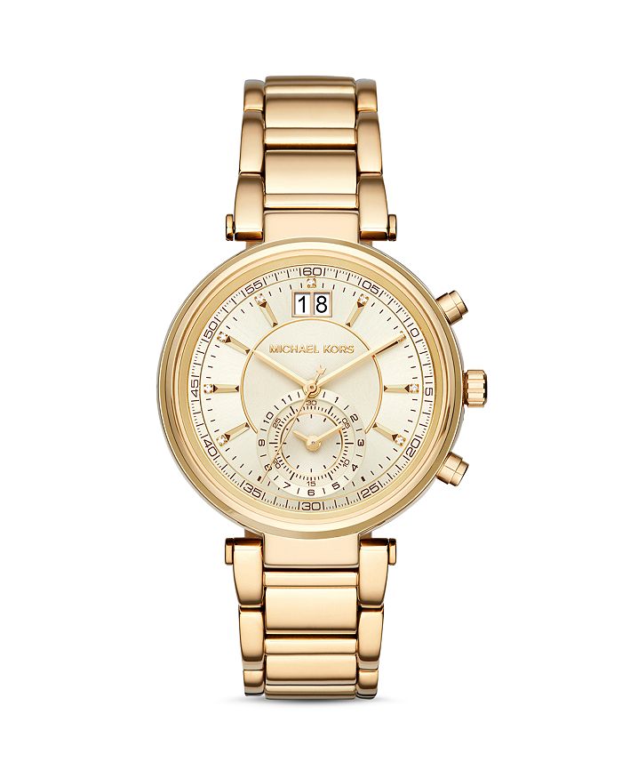 Michael Kors Sawyer Watch, 39mm | Bloomingdale's