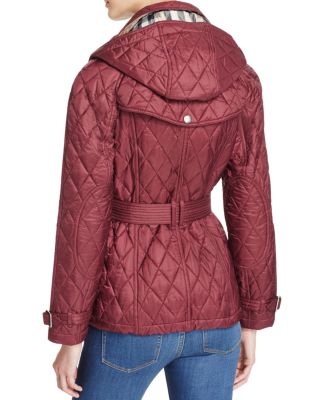 Authentic Burberry Burberry Detachable Hood Lightweight Diamond